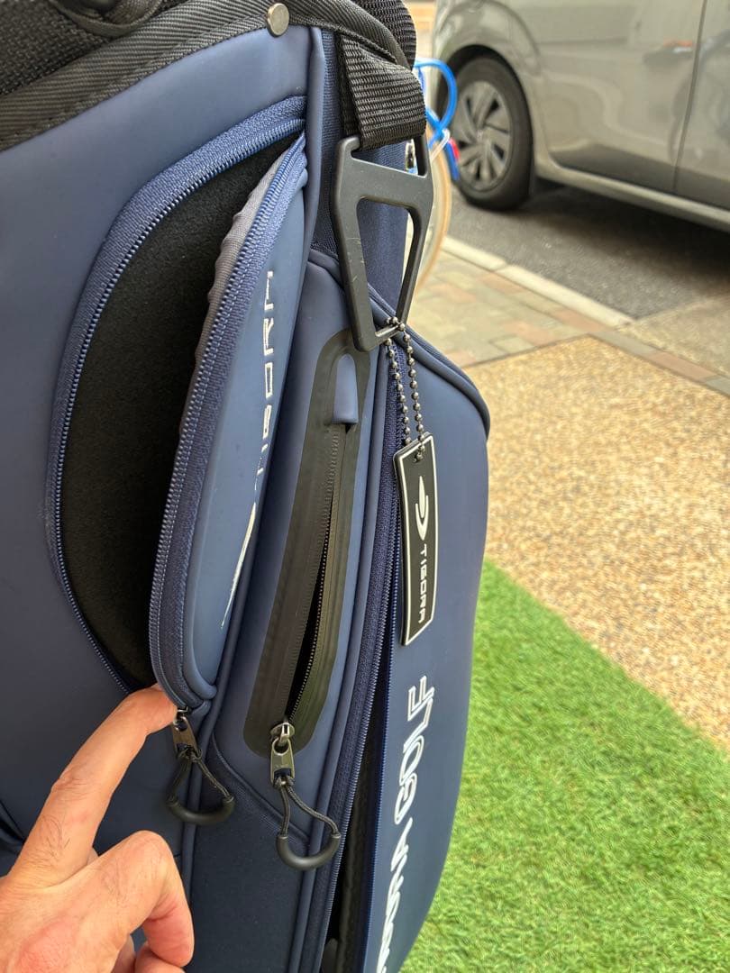 TIGORA GOLF スタンドバッグ ネイビー