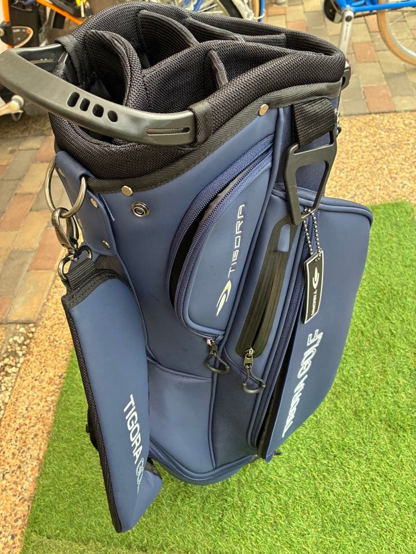 TIGORA GOLF スタンドバッグ ネイビー