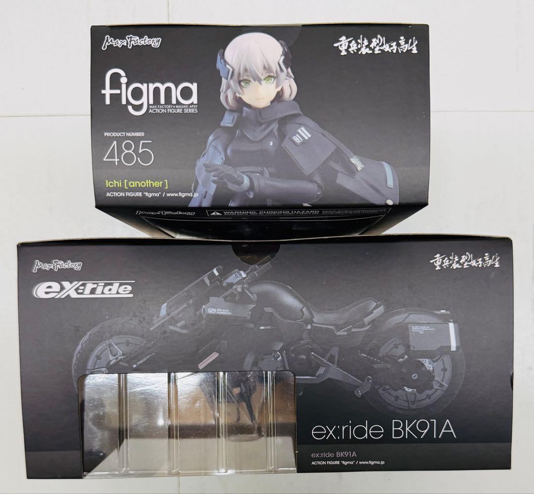 新品 figma 485 壱［another］ + ex:ride BK91A