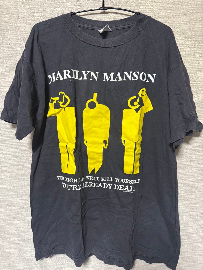 激レアデザインMarilyn Manson Tシャツ Lサイズ