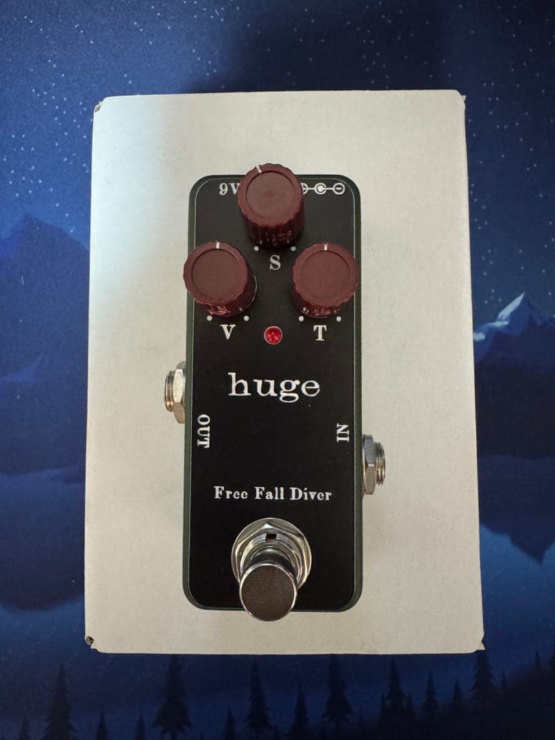 Free Fall Diver Huge ファズ ミニペダル