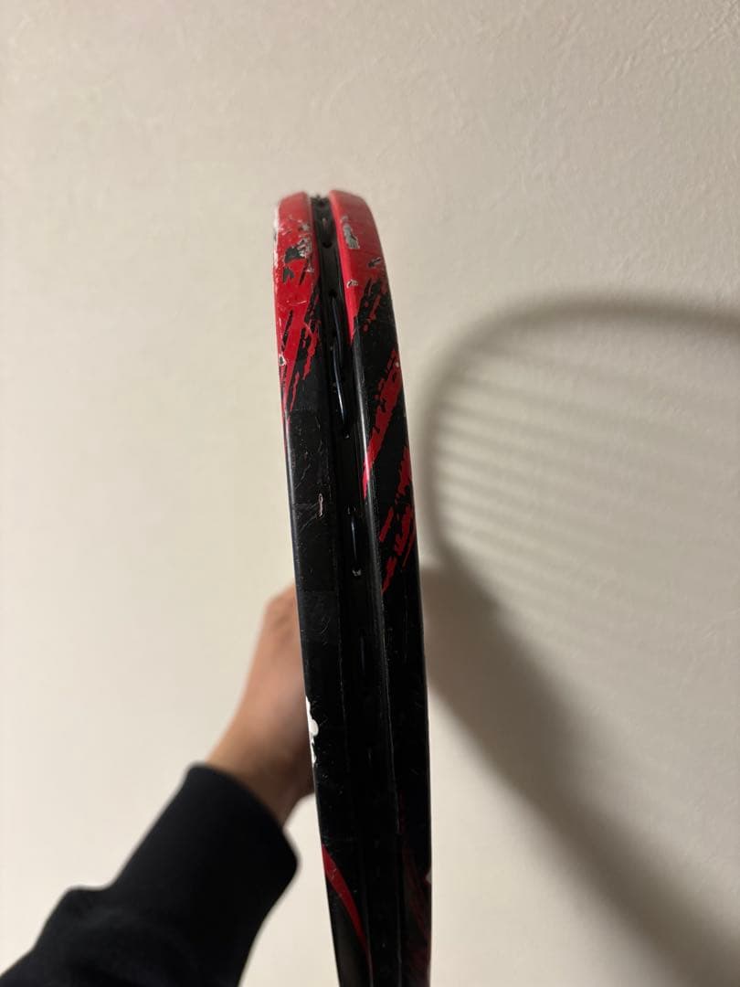 YONEX ナノフォース8V 赤 ソフトテニス UL1