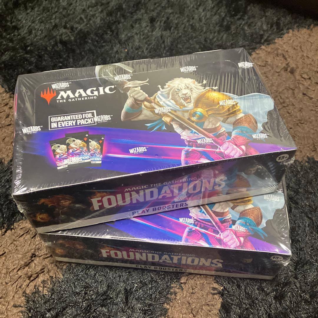 MTG FOUNDATIONS プレイブースター 2箱　英語版