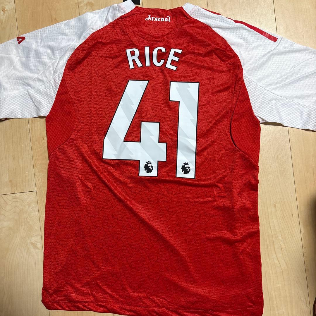値下げ中【新品未使用】アーセナル ライス41番 オーセンティック