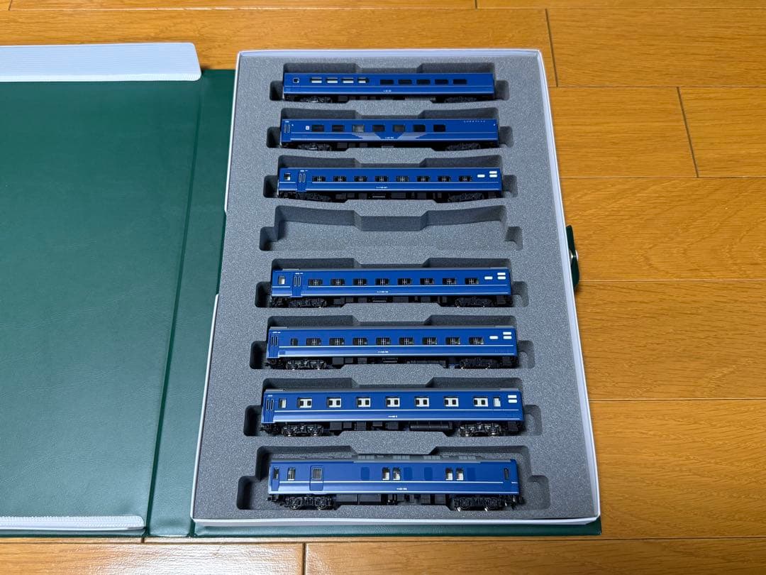 鉄道模型 ブルートレイン オハ24 カニ24等 7両セット