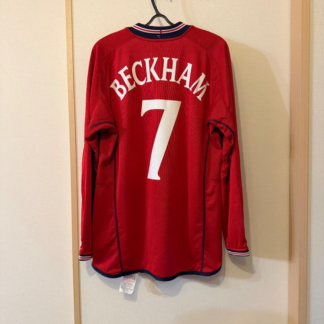 【新品未使用】ベッカム 2002 イングランド代表 日韓W杯 ユニフォーム