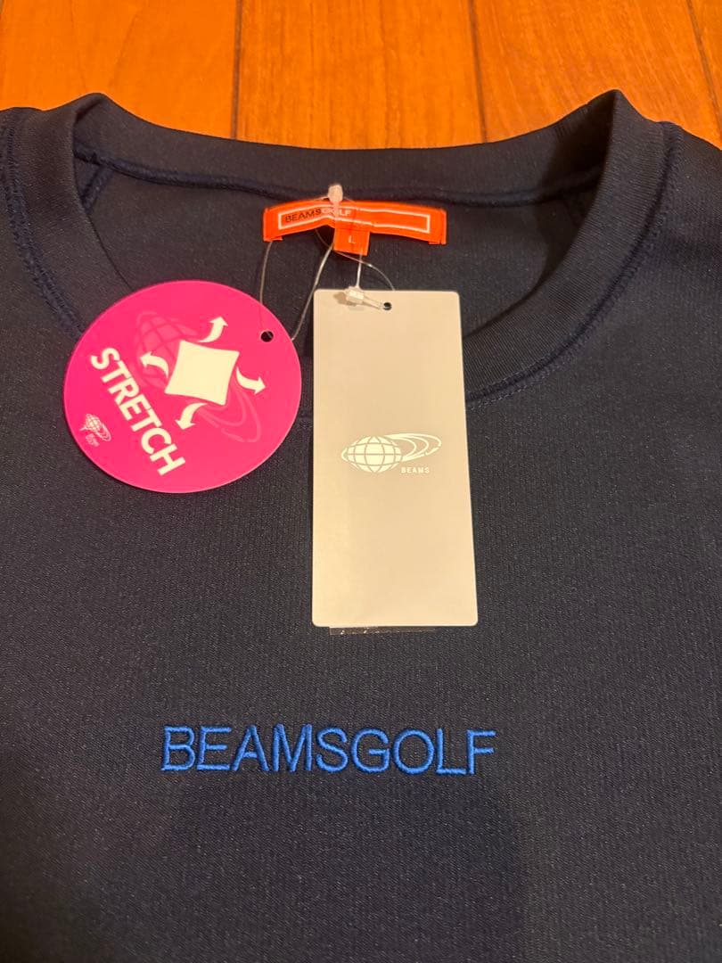 BEAMS GOLF ネイビー トレーナー