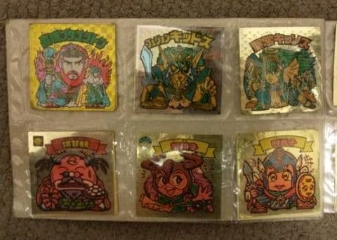 【当時物】ビックリマンシールなどのシールとアルバム 合計60枚