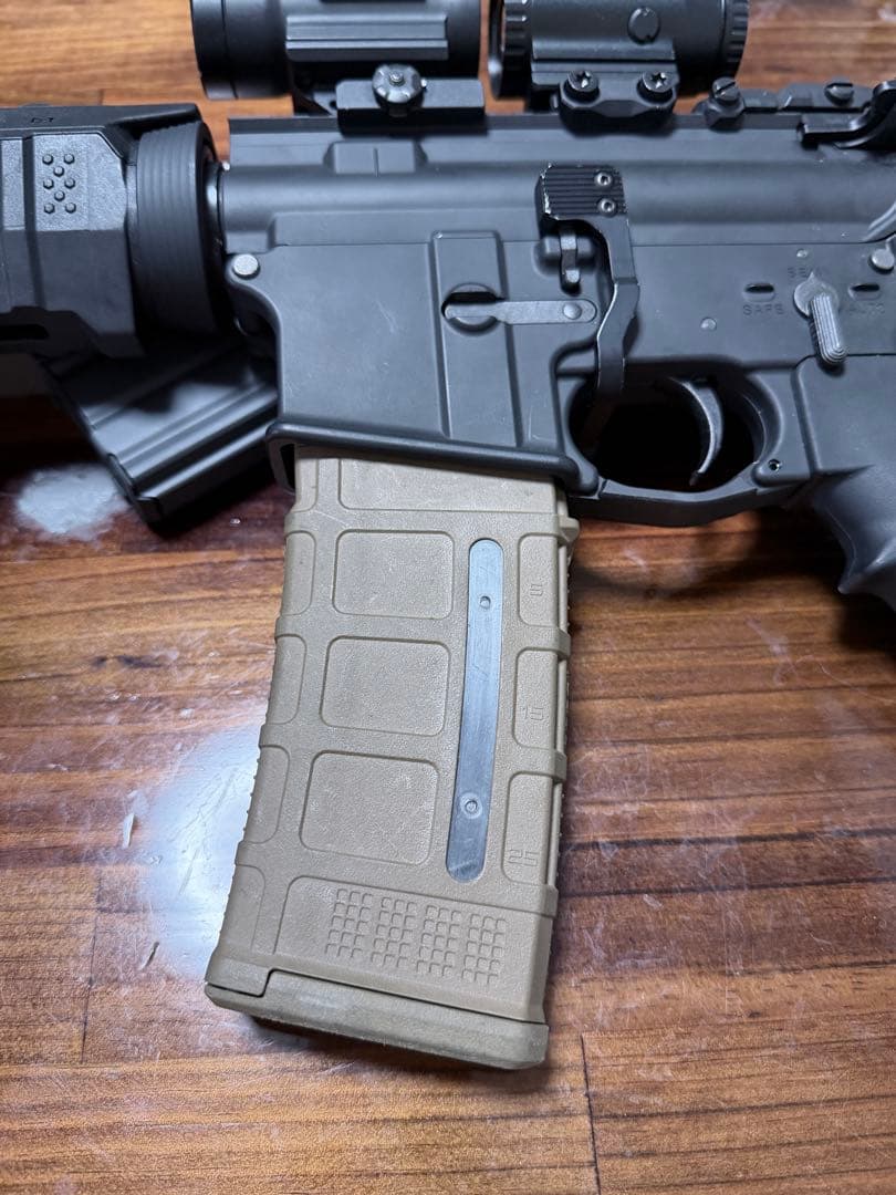 東京マルイ エボルト EVOLT用 マガジン PMAG 実物加工 ラス1 外側