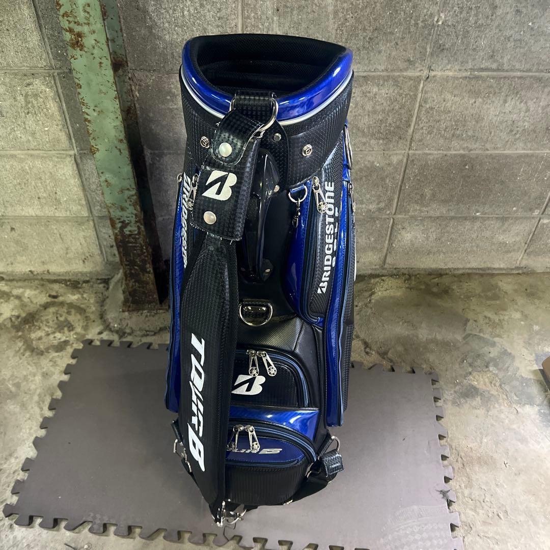 BRIDGESTONE Tour B ブリヂストン　キャディバッグ 青/黒