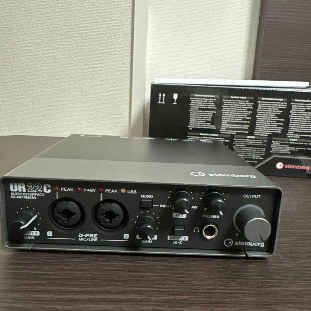 Steinberg UR22C オーディオインターフェース