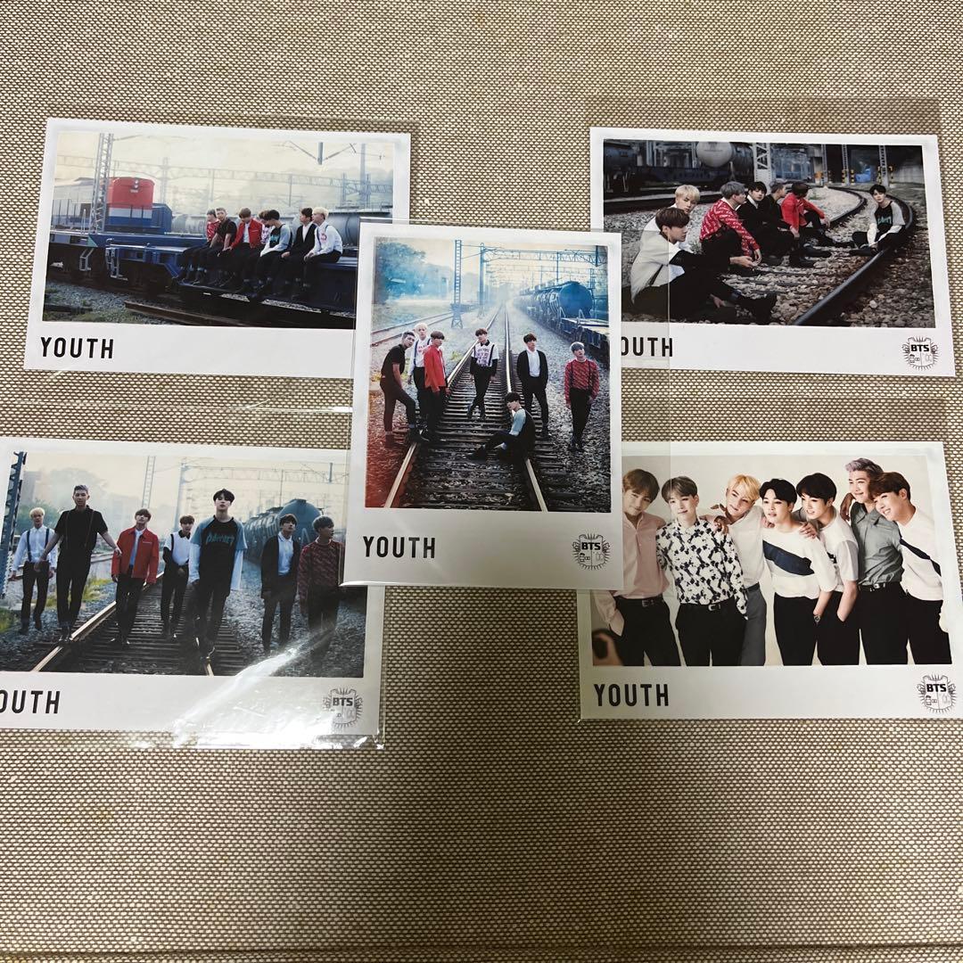 BTS YOUTH 会場限定　予約特典　生写真　オール　フォト　コンプ