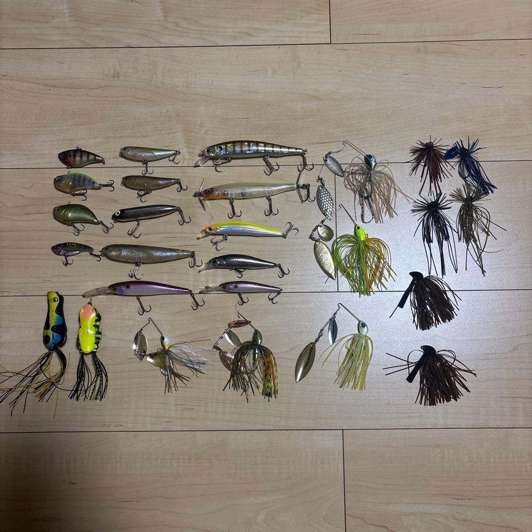 バス釣り引退セット ルアー27個