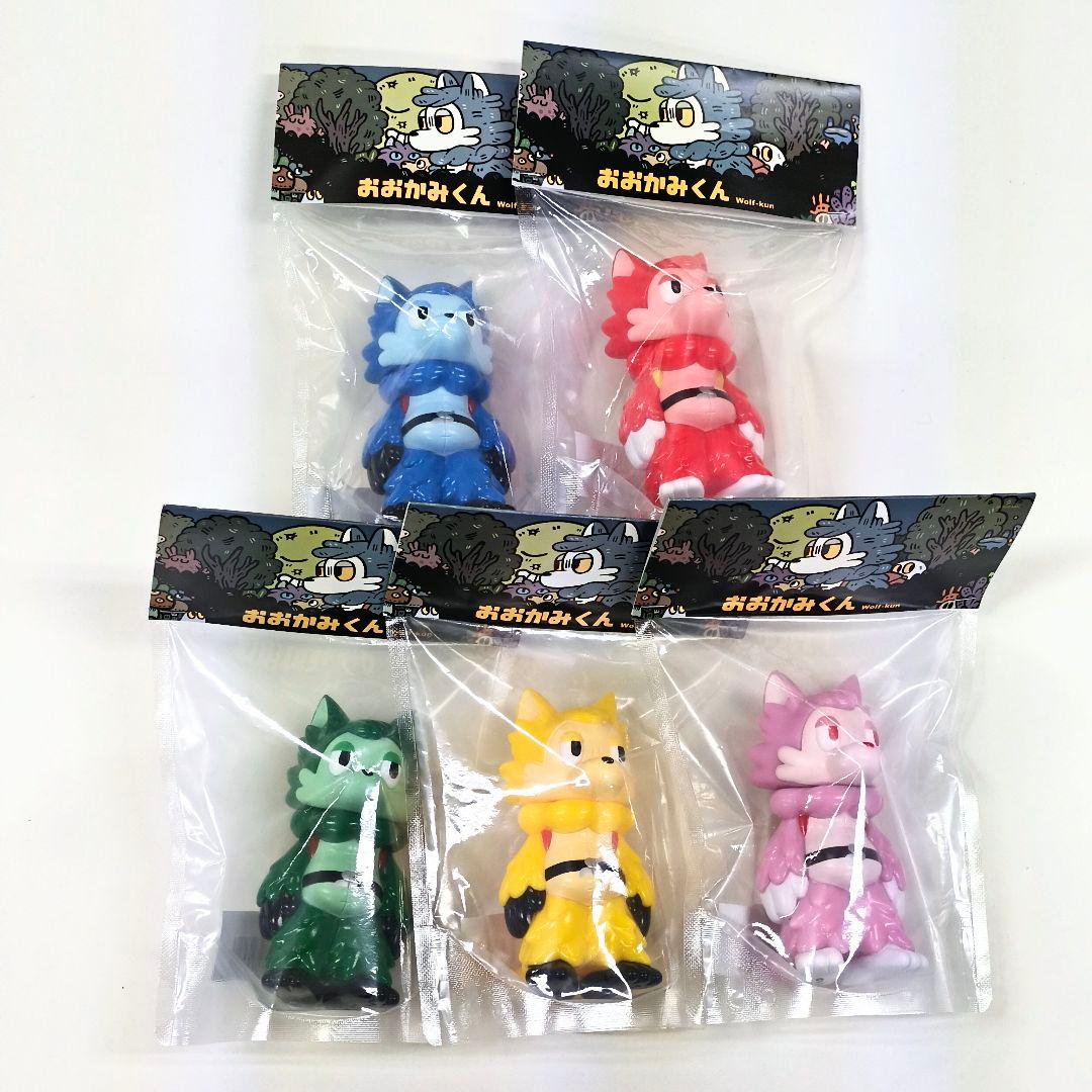 おおかみくん ゴレンジャーコラボ ソフビセット