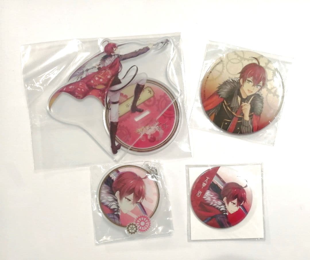 文豪とアルケミスト 太宰治 AGF2017 文劇 アクリルスタンド 缶バッジ