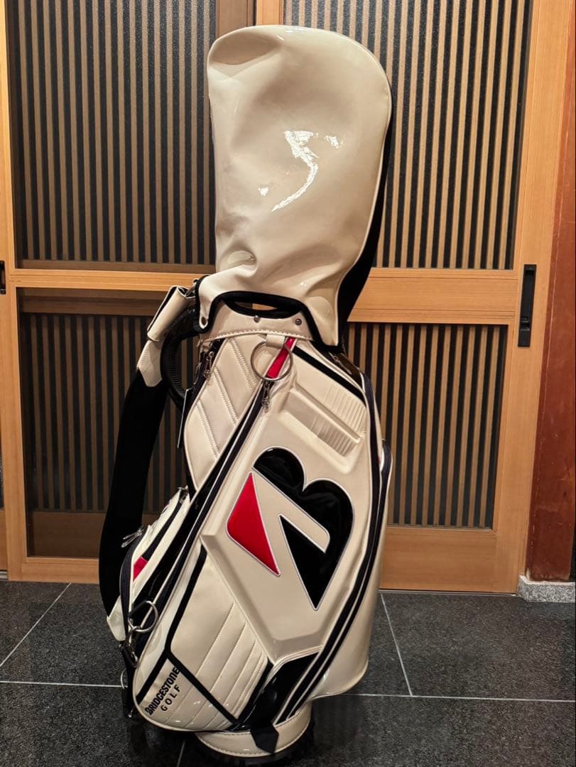BRIDGESTONE GOLF キャディバッグ ホワイト