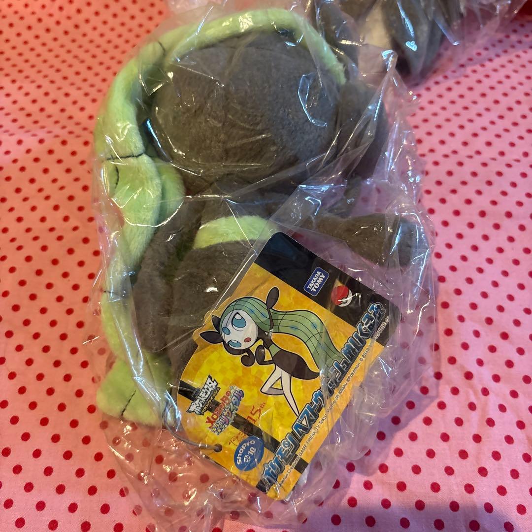 ポケモン　タカラトミー　メロエッタぬいぐるみ2体セット　ステップ、ボイスフォルム