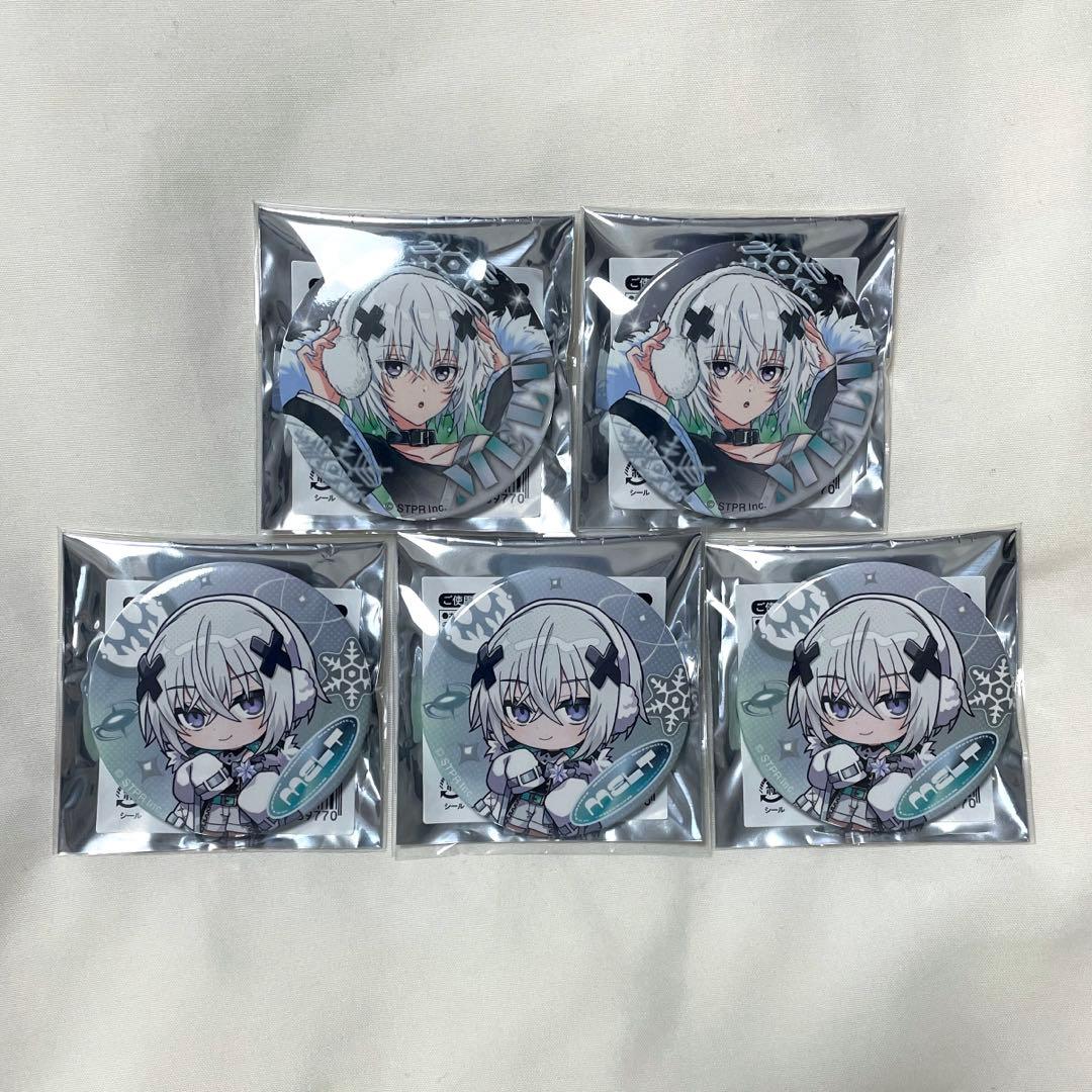 めておら メルトくん 缶バッジ winter