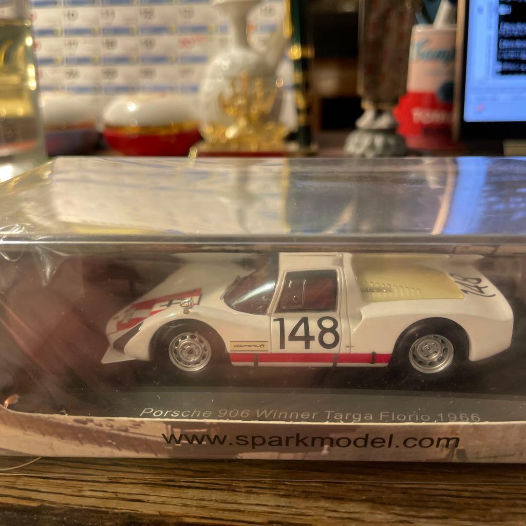絶版　スパーク 1/43 ポルシェ　906 Targa Florio 1966