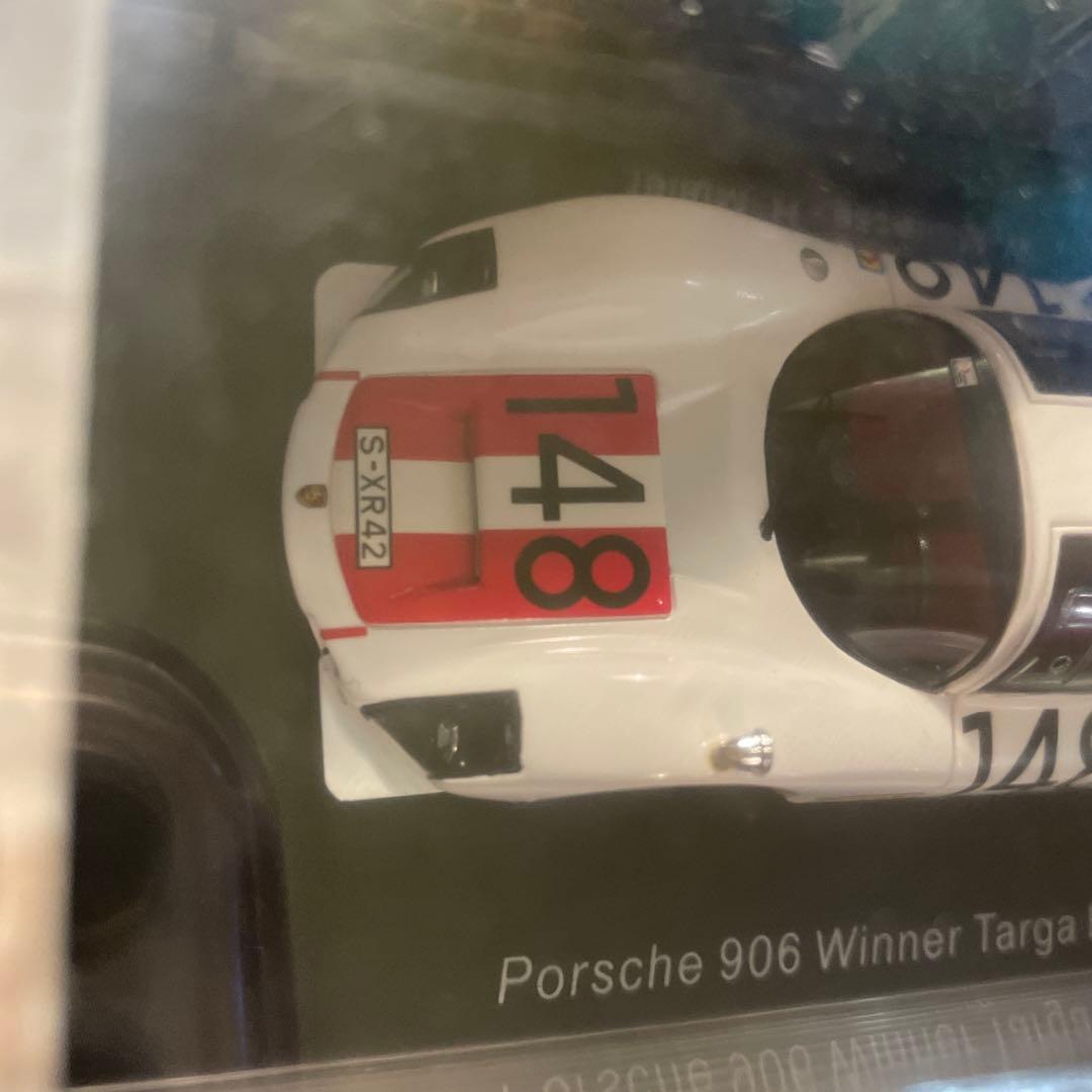 絶版　スパーク 1/43 ポルシェ　906 Targa Florio 1966