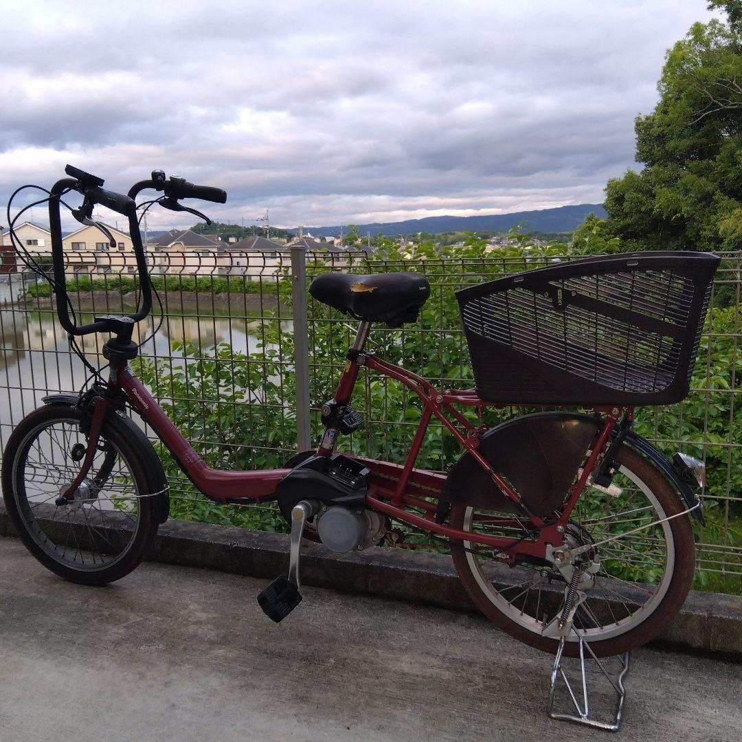 パナソニック電動アシスト自転車 ギュットミニDX 後バスケット付き