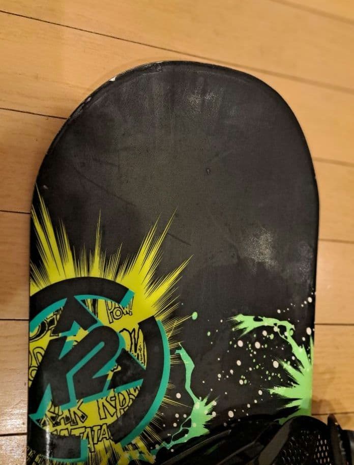 キッズスノーボード3点セット110cm K2 MINI TURBO ブーツ付き