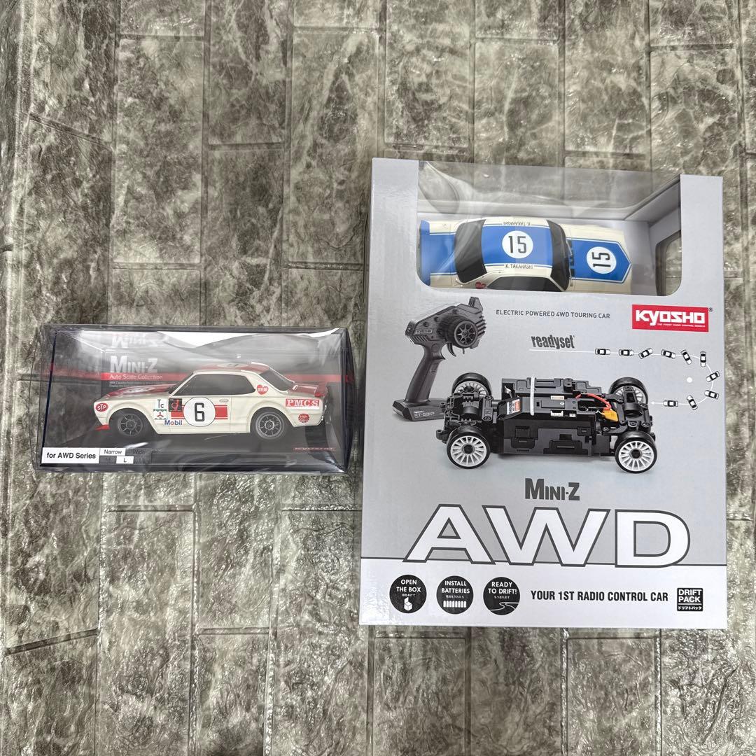 新品未開封 京商ミニッツ スカイライン2000GT-R レディセット＋ボディ