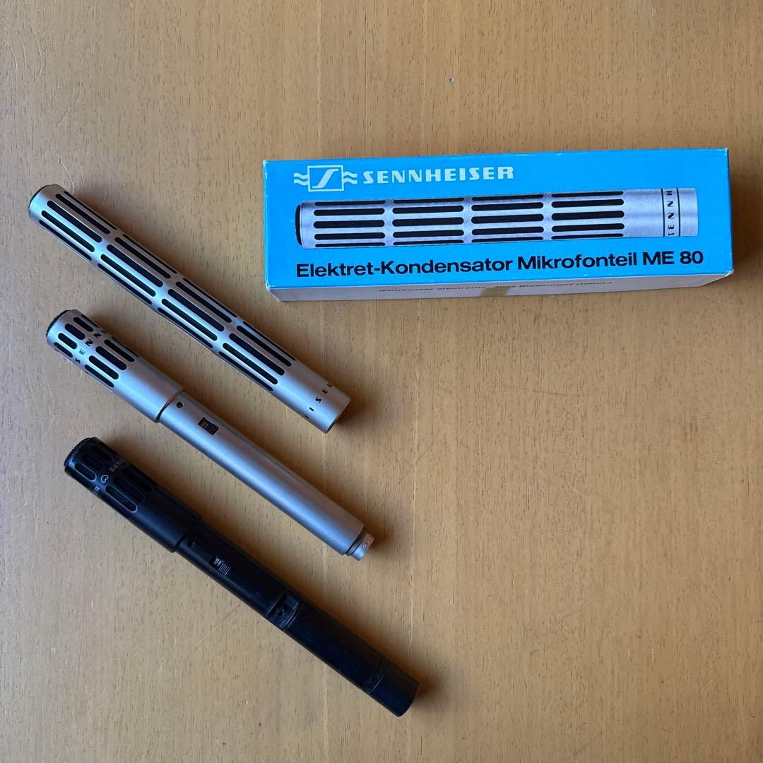 Sennheiser コンデンサーマイク　2本　K3U K2N ME80アクセ