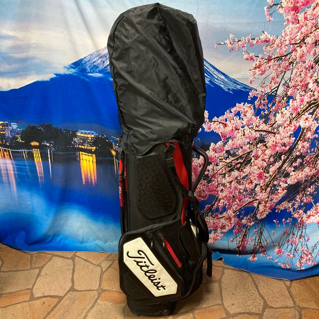 寶BU-1100 Titleist スタンド式 キャディバッグ ブラック