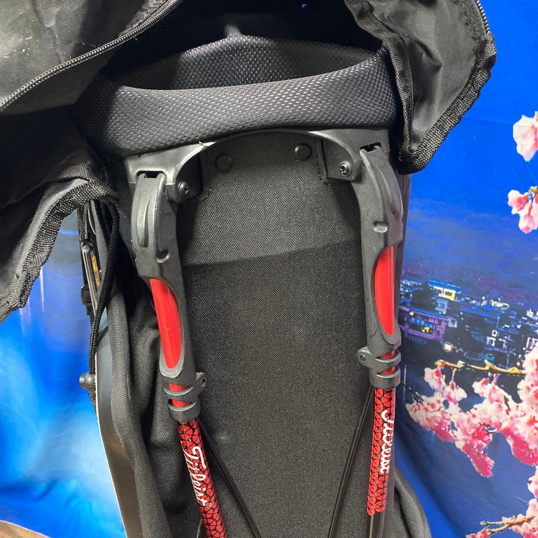 寶BU-1100 Titleist スタンド式 キャディバッグ ブラック