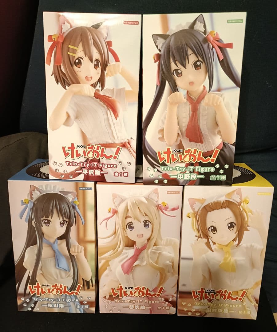けいおん！Trio-Try-iT フィギュア5点セット
