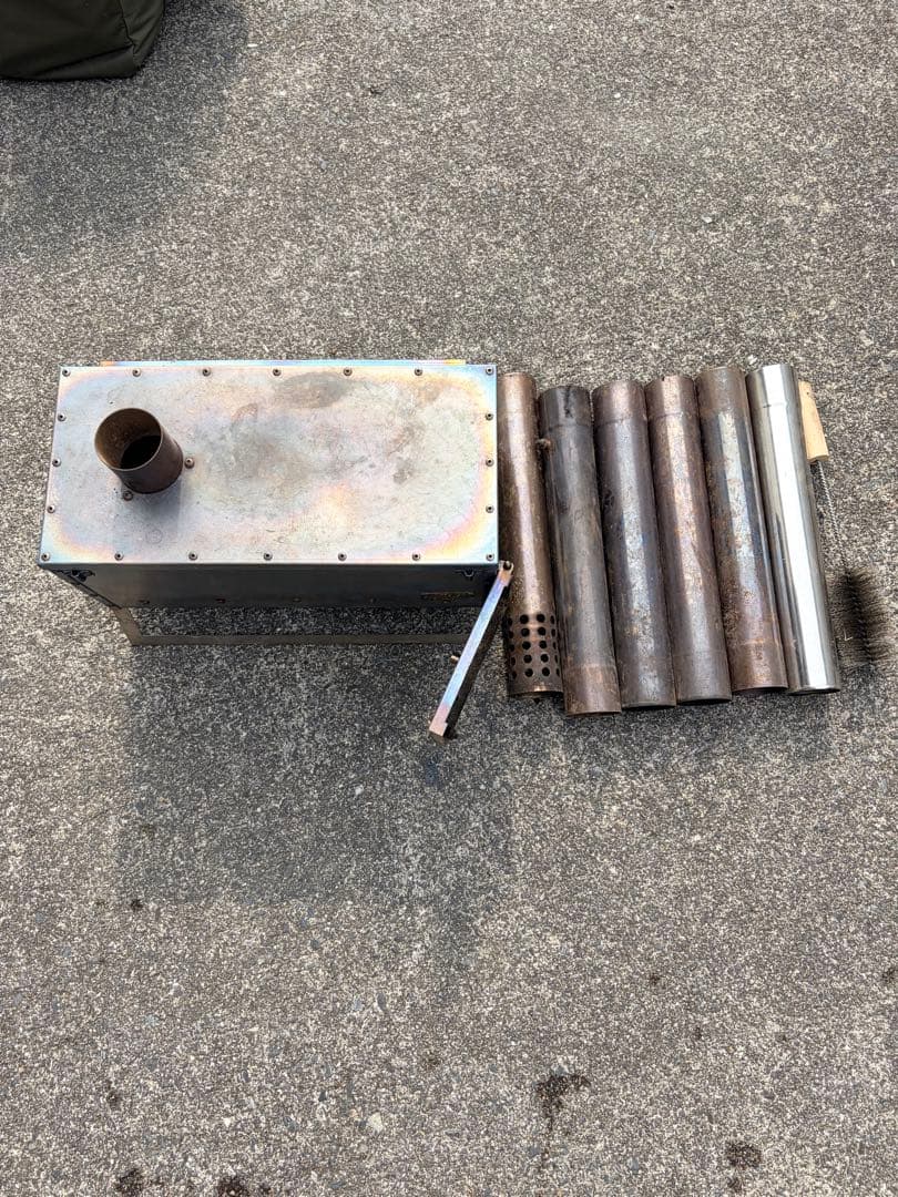 ジベタリアン　チタン薪ストーブ