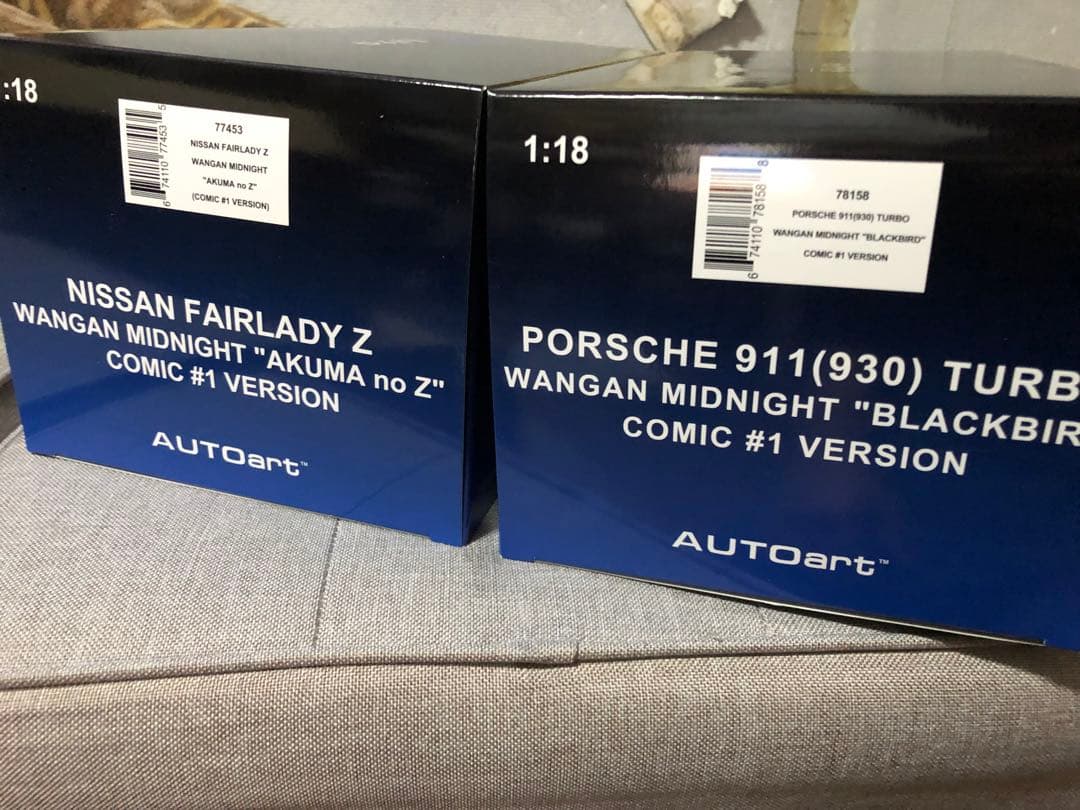 1/18 湾岸ミッドナイト フェアレディZ ポルシェ911セット