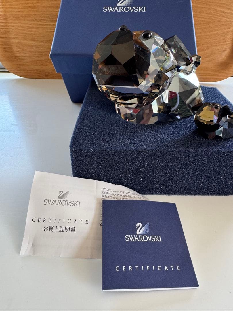 スワロフスキー Tomaso lovelots 特大サイズ　パグ　ブル　置物