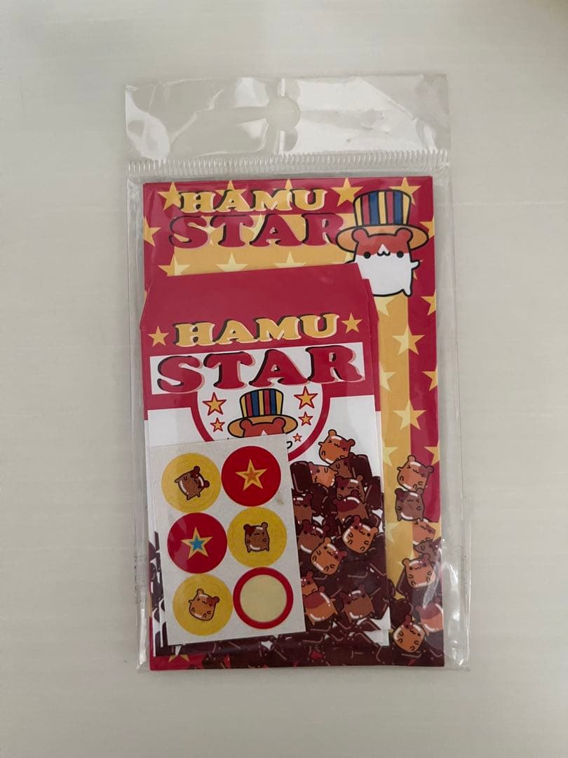 平成レトロ　ハムベイビー　ハムスター　ミニレターセット