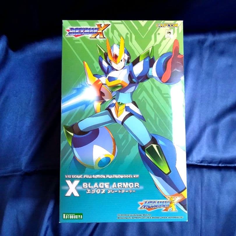【新品/未開封】コトブキヤ ロックマンX エックスブレードアーマープラモデル