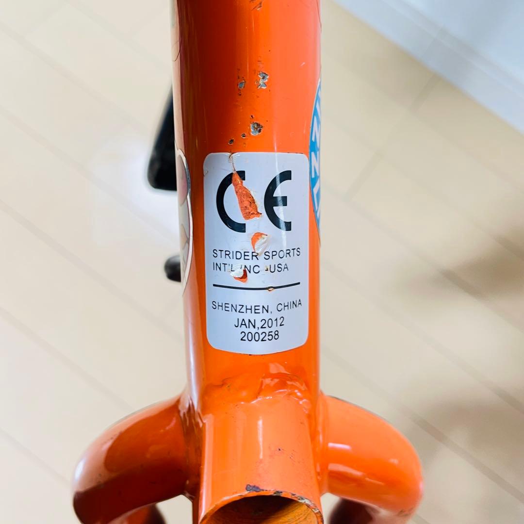 STRIDER SPORTS バランスバイク オレンジ