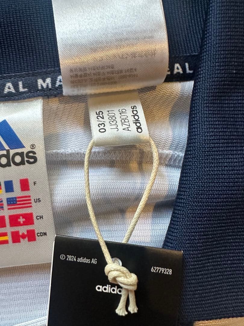 正規品99/00 レアルマドリー　復刻　グティ　US規格:Mサイズ