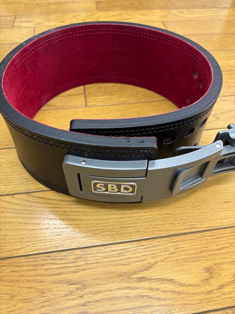 美品　SBD パワーベルト　13ミリ　Sサイズ