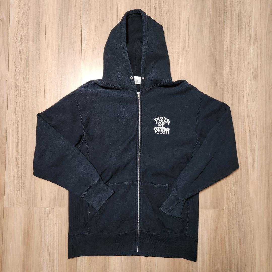 ​【極希少】PIZZA OF DEATH ジップパーカー XL ネイビー