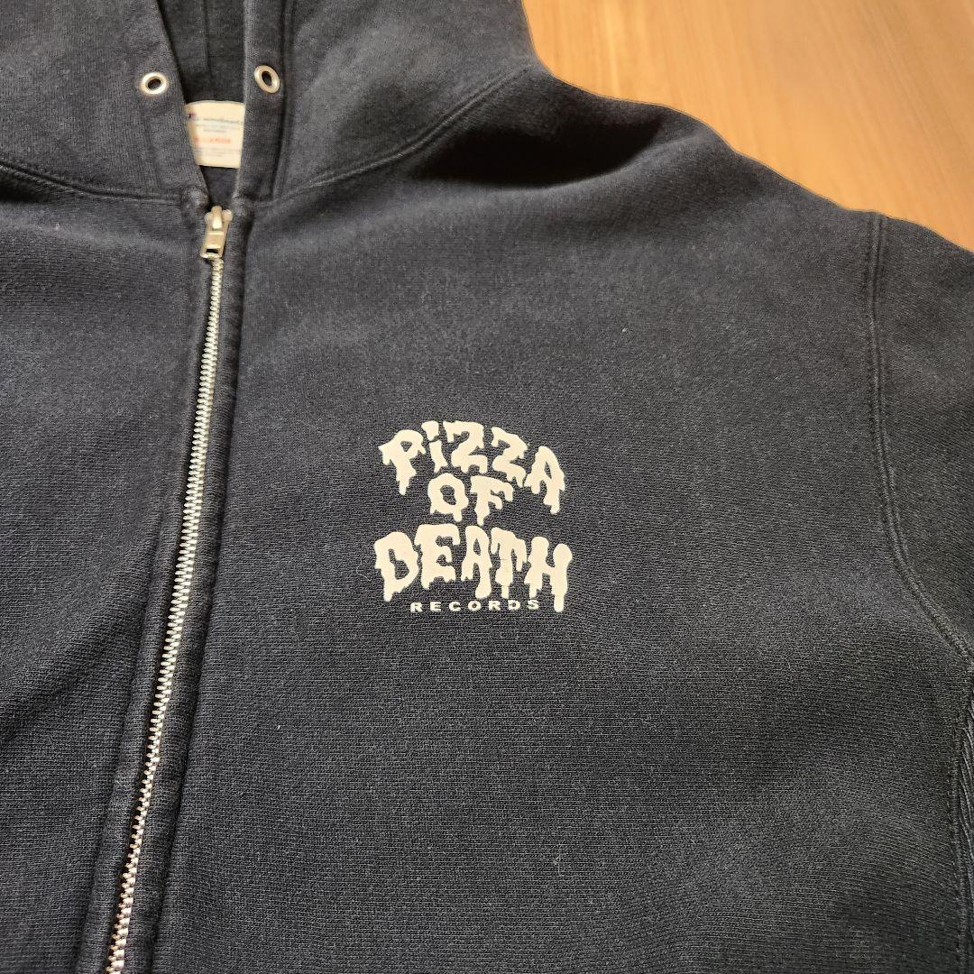 ​【極希少】PIZZA OF DEATH ジップパーカー XL ネイビー
