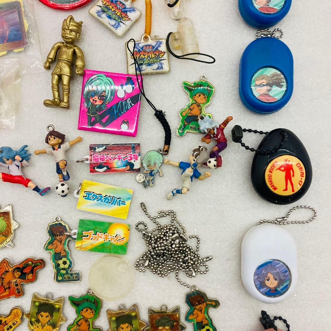 【大量まとめ★未使用品あり】イナズマイレブン キーホルダー ステッカー グッズ