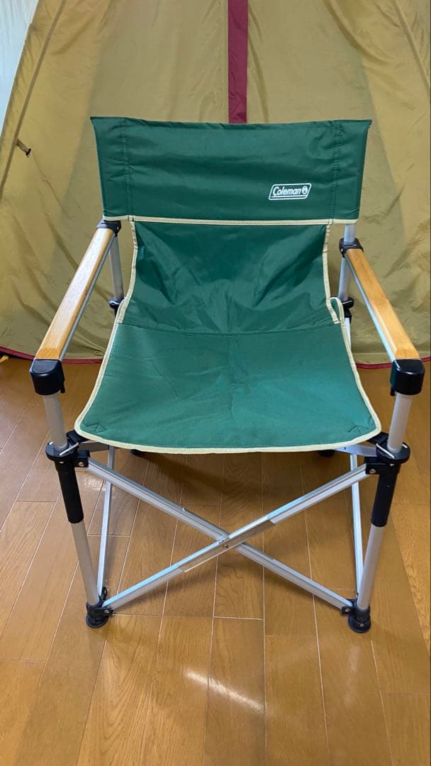 Coleman スリムキャプテンチェア グリーン