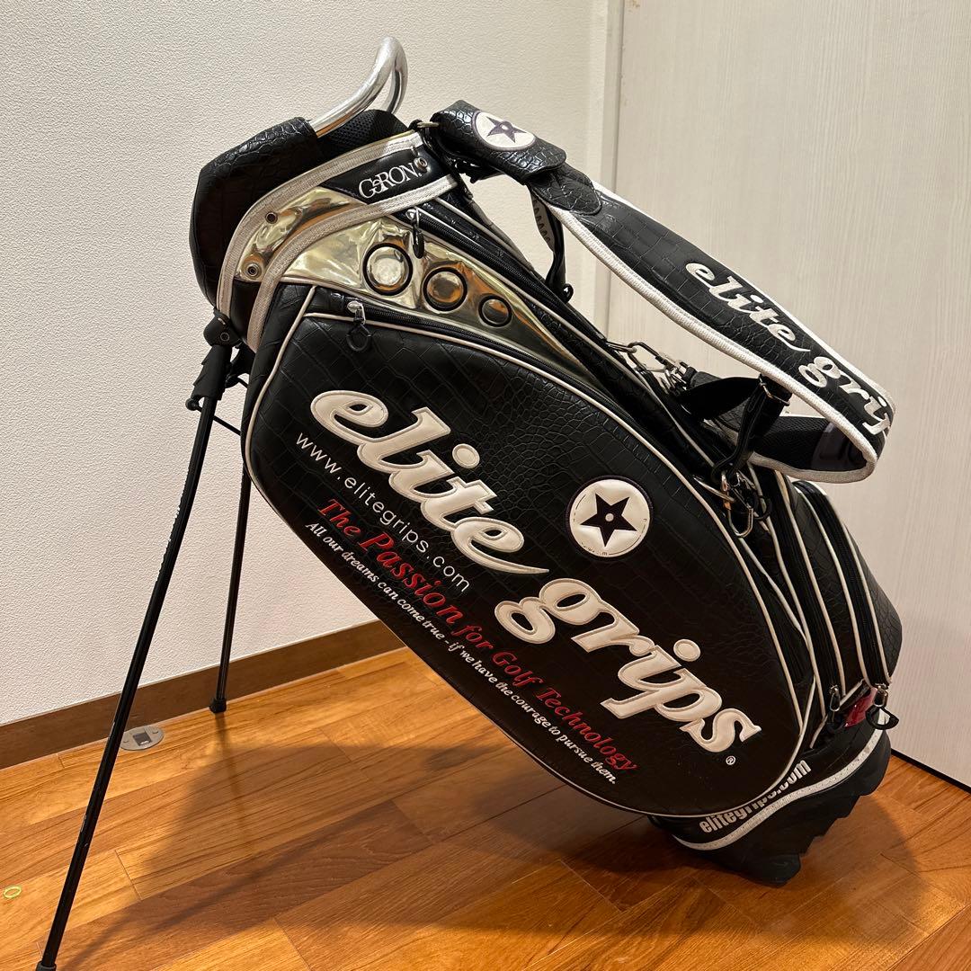 エリートグリップ　限定クロコキャディバック