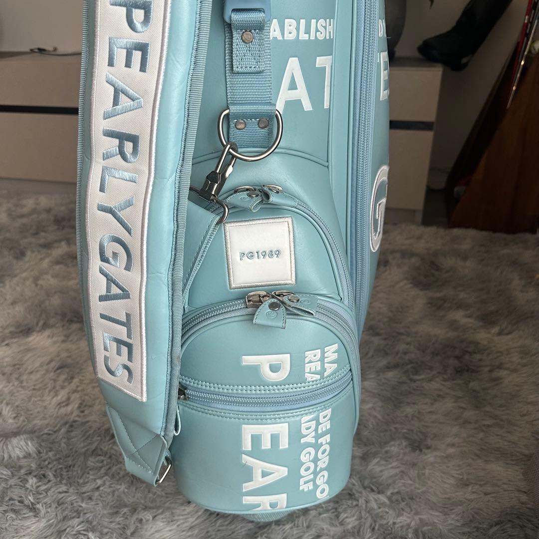 【完売】パーリーゲイツ キャディーバック　スタンド式　ブルー　70,400円