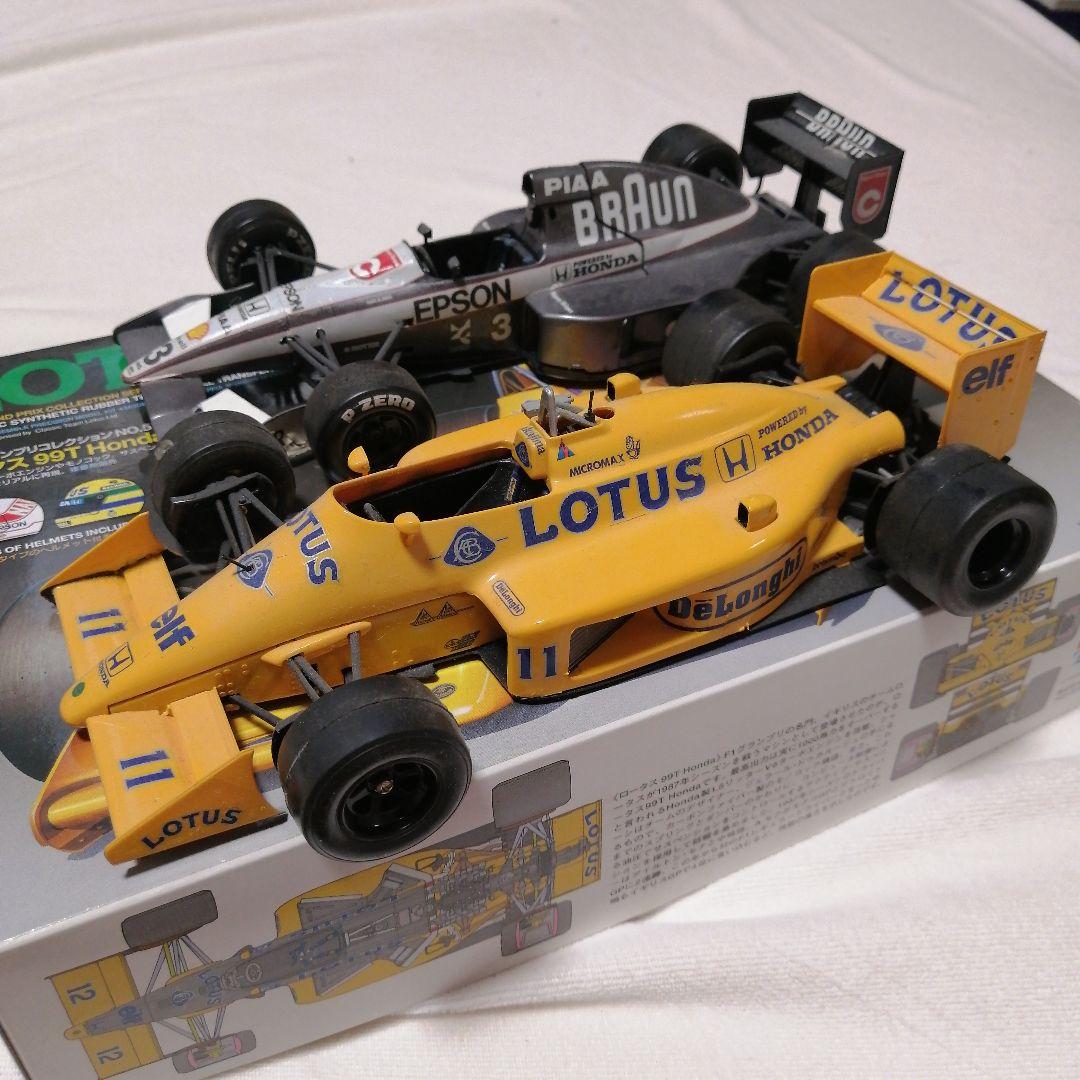 プラモデル完成品1/20ｆ1 ロータスホンダ、ティレルホンダ　計2台