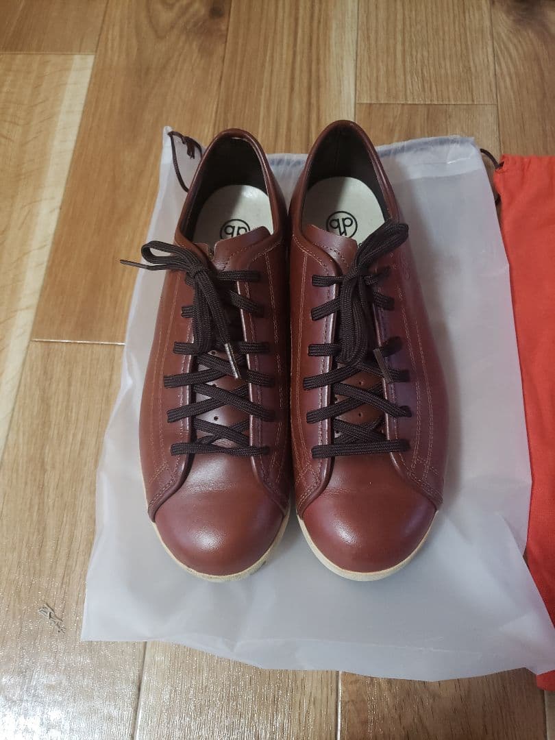 サイズ41 QUOC PHAM サイクリングシューズ タン 収納袋付き