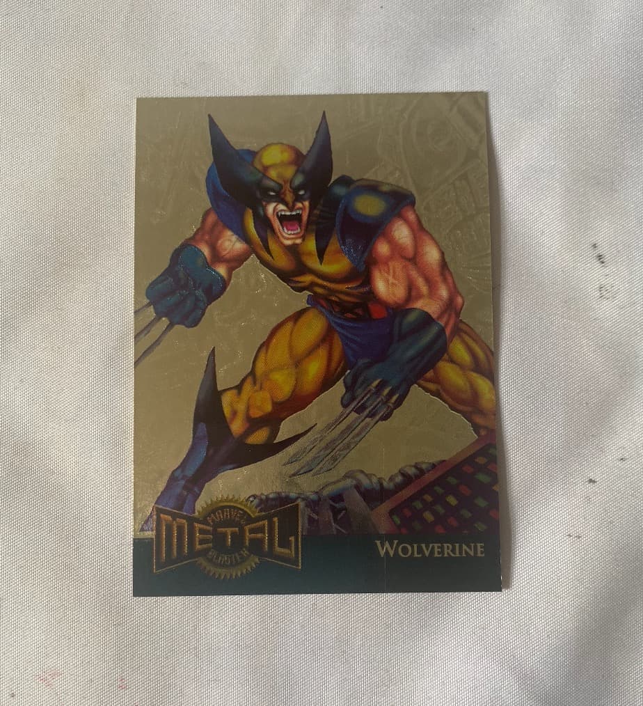 1995年 マーベル メタル ウルヴァリン ゴールド ブラスター