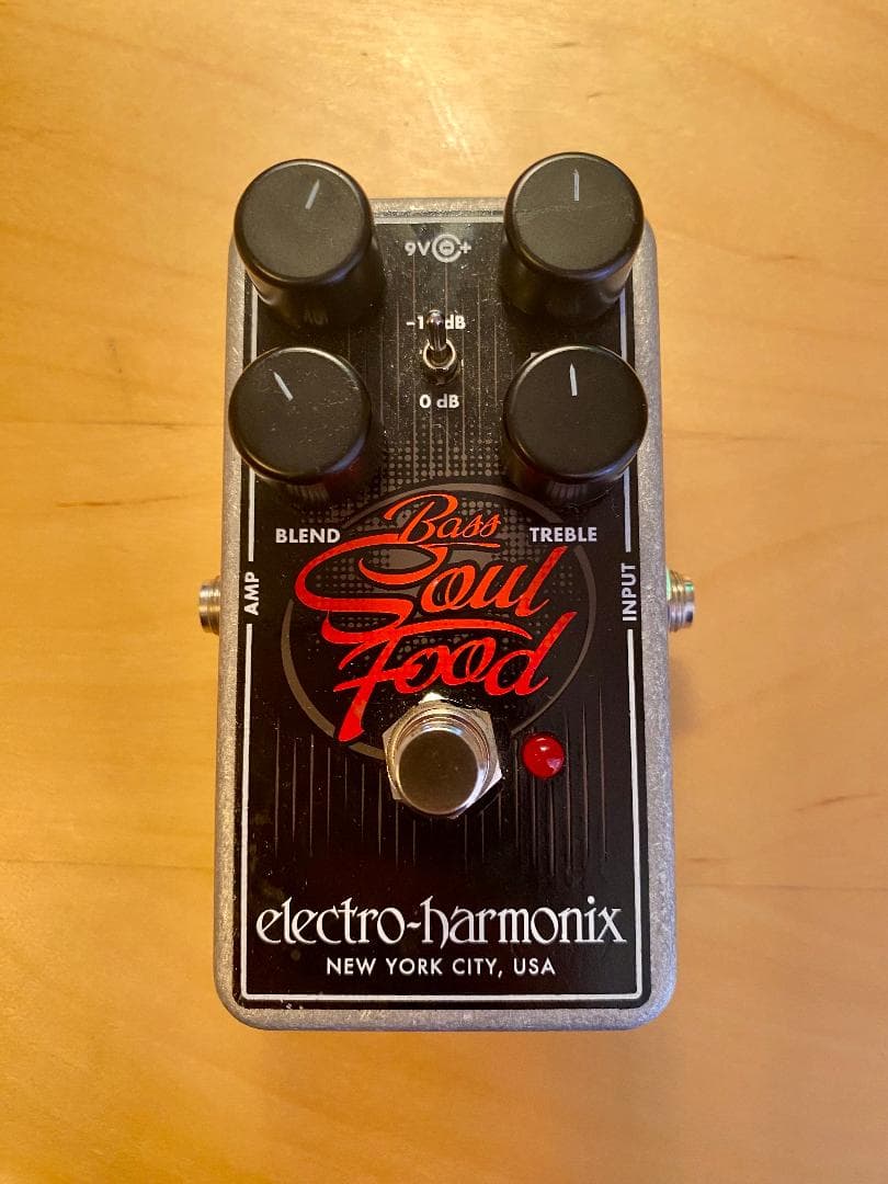EHX Bass Soul Food ベース用オーバードライブ