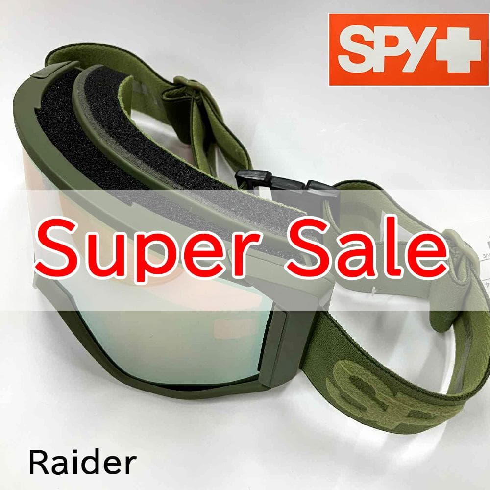sale【新品】SPY RAIDER スキー スノーボード ゴーグル